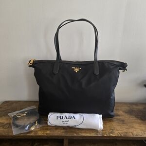 Prada Black Tote Bag